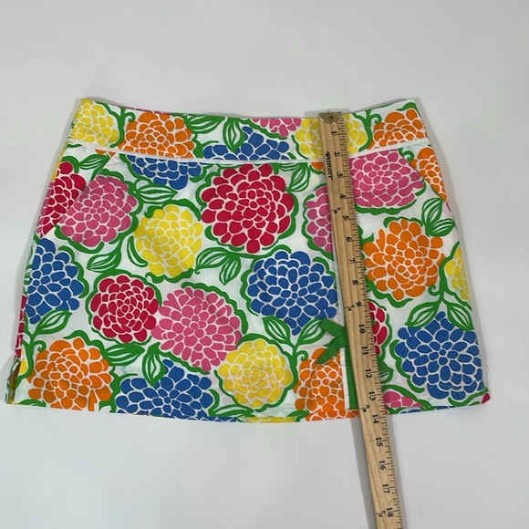 Vintage Lilly Pulitzer Skort Size 6 Bright Colorful Floral Print EUC - Picture 6 of 9